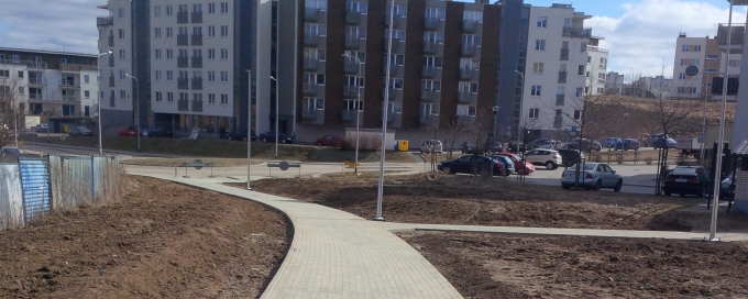 Budowa chodnika z oświetleniem od ronda na ul. Świrskiego do istniejącego ciągu pieszego SP nr 12 w Gdańsku 