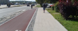 Budowa drogi rowerowej wzdłuż al. Jana Pawła II – odcinek od skrzyżowania z ulicą Hynka do skrzyżowania z Al. Rzeczypospolitej