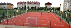 Przebudowa boisk szkolnych wraz z zagospodarowaniem terenu w Zespole Kształcenia Podstawowego i Gimnazjalnego nr 6 przy ul. Hoena 6