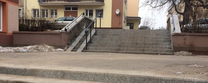 Remont schodów - ul. Zakopiańska i Tarasy