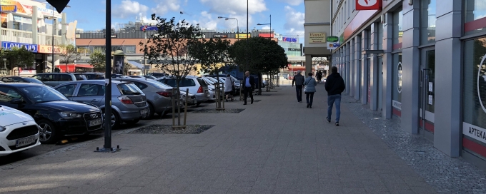 Remont chodników przy ul. Klonowej