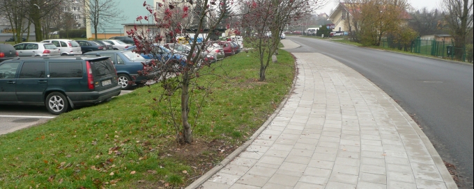 Remont nawierzchni z betonu asfaltowego i chodnika przy ul. Dragana 