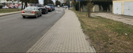 Gdańsk trzyma poziom - lepsze chodniki - ul. Swojska