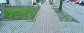 Remont chodnika wzdłuż ul. Ciołkowskiego 