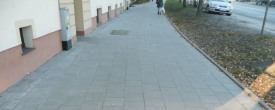 Gdańsk trzyma poziom - lepsze chodniki - ul. Chrzanowskiego
