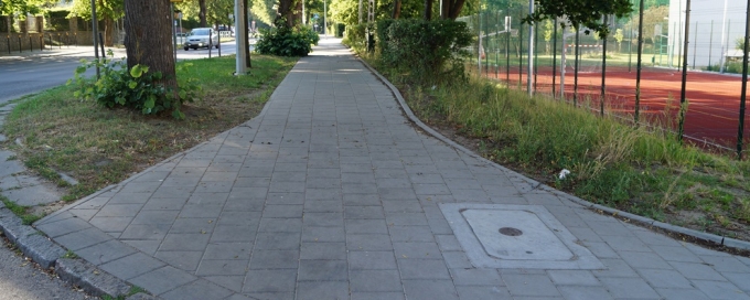Budowa nowego chodnika przy ul. Polanki 