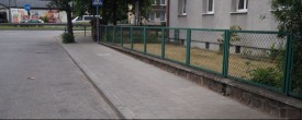 Remont istniejącego chodnika przy ul. Bitwy Oliwskiej