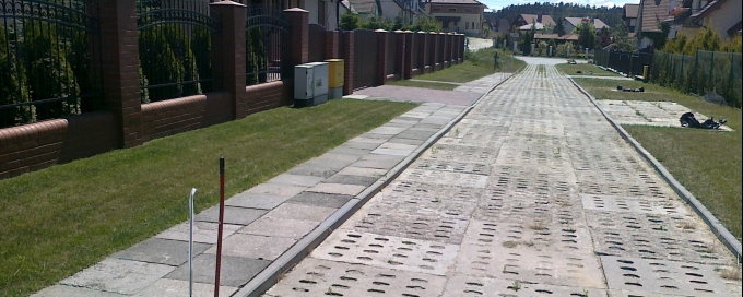 Kanalizacja sanitarna w dzielnicy Łostowice