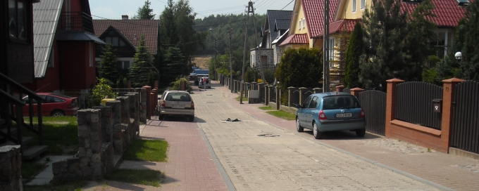 Kanalizacja sanitarna w dzielnicy Kiełpino Górne zad. IV