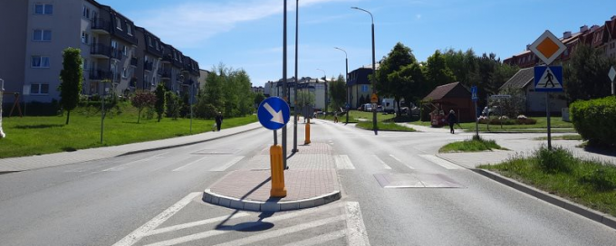 Poprawa bezpieczeństwa na przejściach dla pieszych przy ul. Platynowej w ramach BO 2020