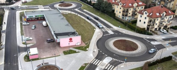 Budowa układów drogowych wraz z kanalizacją deszczową w Gdańsku – Osowej