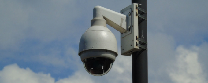 Monitoring – budowa nowych punktów kamerowych w roku 2017, Młyniska, ul. Twarda, przystanek