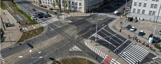 Odwodnienie skrzyżowania ulic Nowe Ogrody i 3 Maja