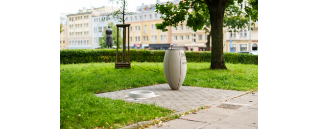 Budowa zdroju na skwerze im. Anny Walentynowicz 