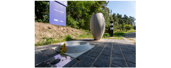 Budowa zdroju przy ul. Lazurowej