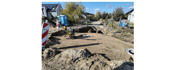 Budowa sieci kanalizacji sanitarnej w ul. Śliwkowej