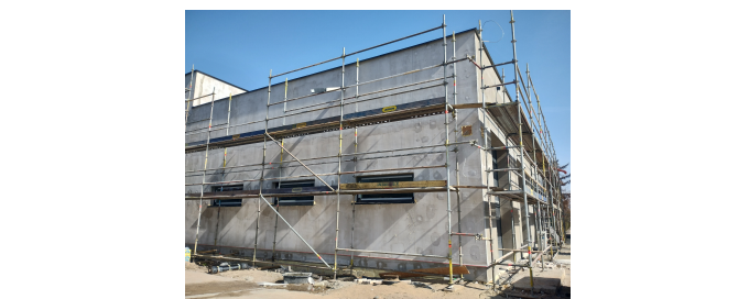 Budowa budynku socjalno-biurowego na terenie dawnej Oczyszczalni Ścieków Zaspa