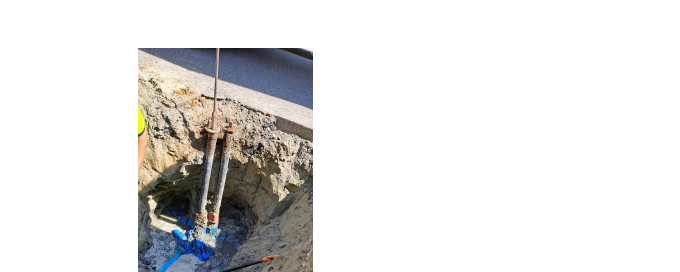 Przebudowa sieci wodociągowej w ul. Równej i przyłącza wodociągowego do budynku przy ul. Modrej 2