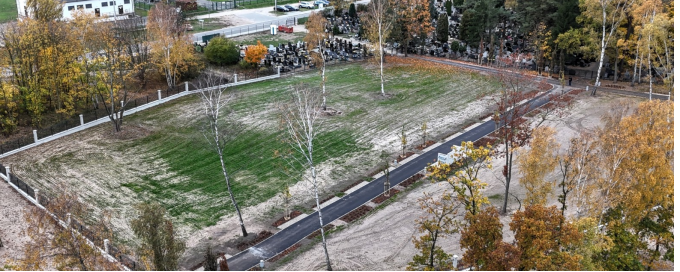 Rozbudowa cmentarza przy ul. Kępnej 