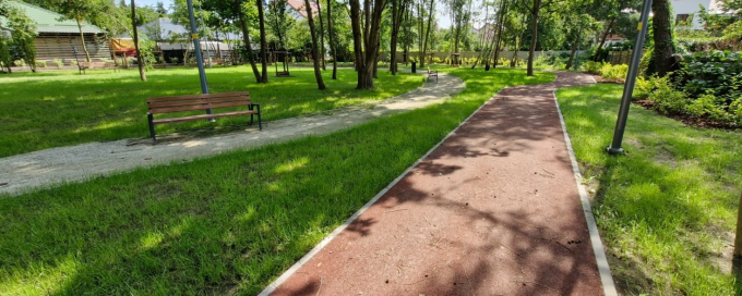 Skwer przy ul. Parterowej został zagospodarowany 