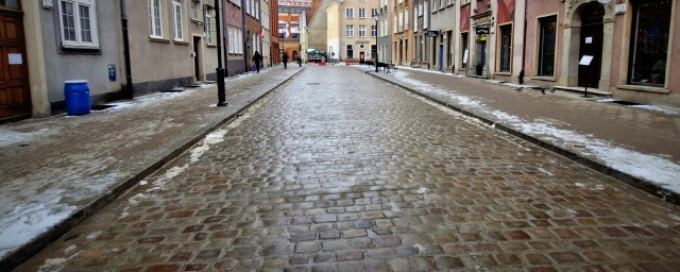 Przebudowa  ul. Ogarnej w Gdańsku.