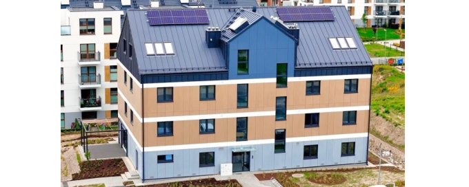 Budynek wielorodzinny przy ul. Kolorowej 18