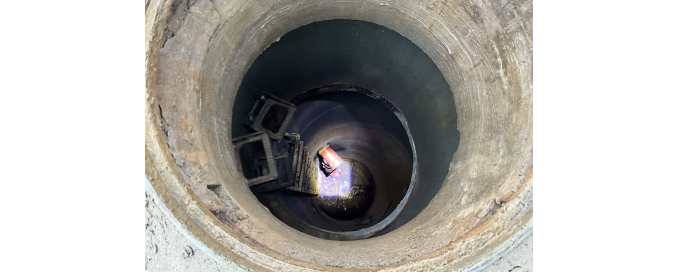 Budowa przyłącza kanalizacji sanitarnej do budynku przy ul. Oliwkowej 30