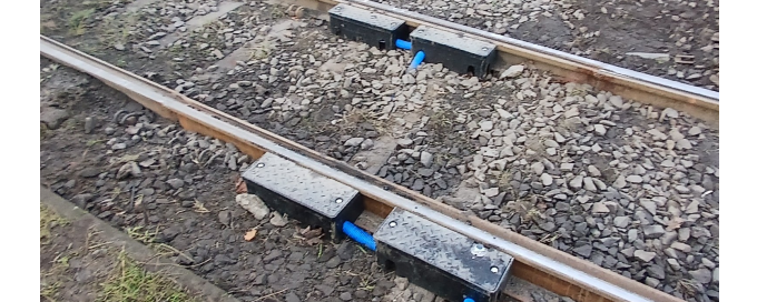 Montaż smarownic szyn - 13 kompletów