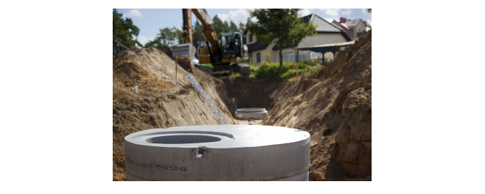 Budowa sieci kanalizacji sanitarnej w ul. Źródlanej